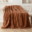 Chenille throw blanket silver 45 x 59 inches 5