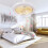 Lampada da soffitto a LED con attacco E27 e telecomando. 2