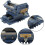 Cross Slide Drill Press Vise 5 Inch Heavy Duty 4