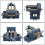 Cross Slide Drill Press Vise 5 Inch Heavy Duty 5
