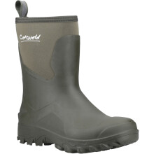 (, ) Cotswold Standlake Rubber Men's Green Wellington Boots