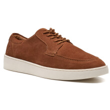 (, ) Hush Puppies Riven Lace Up Leather Men's TAN Lace-Up Shoes