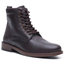 (, ) Hush Puppies Irwin Leather Men's BROWN Ankle Boots