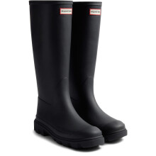 (, ) Hunter Unisex Downpour Tall Rubber Men's BLACK Wellington Boots