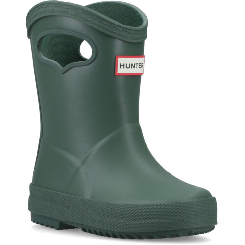 Hunter (, ) Hunter Kids 1st Pull on Rubber Kid's Hunter Green Wellington Boots