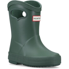 (, ) Hunter Kids 1st Pull on Rubber Kid's Hunter Green Wellington Boots