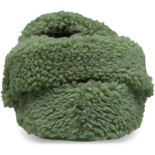 (, ) Crocs Classic Cozzzy Polyester Army Green Slippers