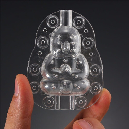 Buddha-shaped fruit mold for apple pear peach 2