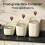Rice Container Clear Dustproof Airtight Large Capacity 4