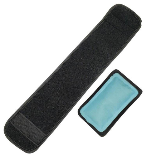 Black Solid Ice Bag for Cooling and Heating – Full-Body 1