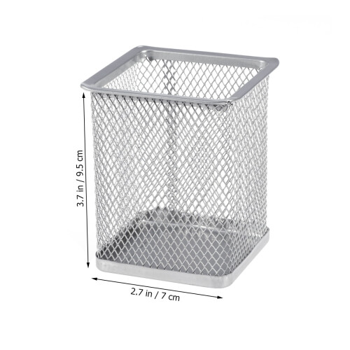 Pencil Holder Square Dispenser Classroom Organizer 2 Pcs 2