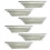 Wind Chime Tubes Set Silver Tone 30 pcs 8