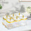 LOVIVER dried fruit plate with lid 6-compartment serving 8