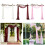 Chiffon curtain backdrop for wedding arch 1 piece 5