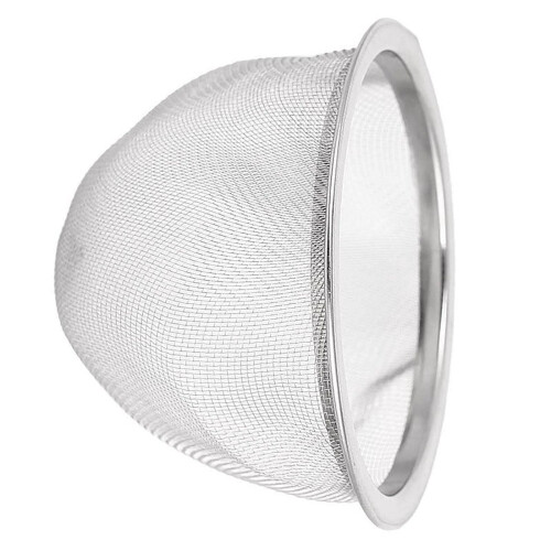 Metal tea leaves strainer for teapot, 70mm diameter 2