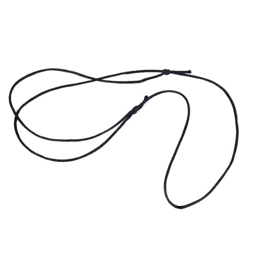Polyester Satin Rattail Cord 2mm Black 295ft 1