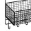 Steel Wire Wall Basket with Hook for Bathroom Storage 8
