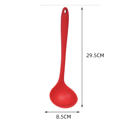 Silicone Soup Ladle Heat-Resistant 600F 1
