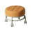 Rotating Roller Stool Orange Heavy Duty 360 Swivel 4