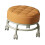 Rotating Roller Stool Orange Heavy Duty 360 Swivel 6