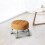 Rotating Roller Stool Orange Heavy Duty 360 Swivel 7