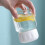Glass mini water bottle cute design 150ml 7