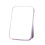 Scandinavian Rice-Colored Mirror Square 30x30cm 7