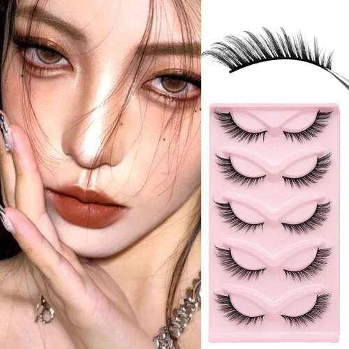 Cat Eye Fox Eyelashes Natural Thick Black Single Piece 1