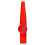 Red brass kazoo flute instrument single 8