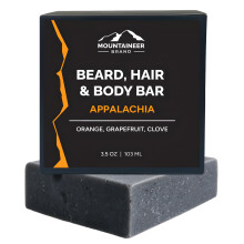 Mountaineer Brand 3-in-1 Naturalseife für Männer - 4,5 Unzen - Appalachia Duft