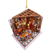 Décorations de sapin de Noël en acrylique, ornement suspendu, cadeau d'hiver incassable, décoration d'intérieur et d'extérieur de style
