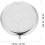 Compact round double-sided makeup mirror for women, gold, 5