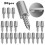 Self-tapping screws for cabinets with white covers 20 pcs 4