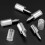 Self-tapping screws for cabinets with white covers 20 pcs 3