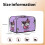 Kuromi toaster cover 2-slice polyester dust and fingerprint 4