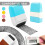 Σφραγίδα Ghojet Wide Roller, Συμβατή με την Office Letter Class, Εμπιστευτική Ασφάλεια Ταυτότητας 4