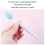 Nose Wash Tool Light Green Double-Sided Black Head Cleaner 7