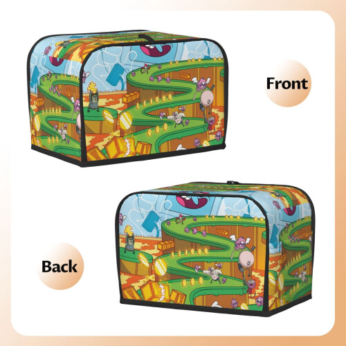 Adventure Time toaster cover 2-slice polyester 1