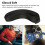 Polypropylene webbing black 1 inch strap with 5 buckles 5