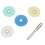 Dental composite polishing discs kit 80 pcs 5