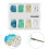 Dental composite polishing discs kit 80 pcs 6