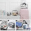 Clear PVC toiletry bag kit waterproof 3 pcs 4