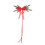 Artificial Pine Garland with Red Bow 6 Feet 1