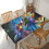 Dragon Ball Z elastic tablecloth rectangle 2.5x5 ft 1