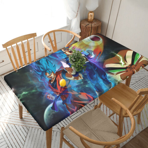 Dragon Ball Z elastic tablecloth rectangle 2.5x5 ft