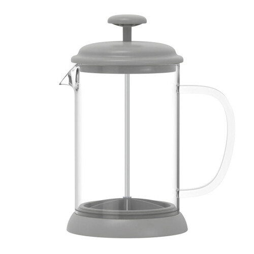 Rustfrit stål glas tekande fransk kaffe te perkulator filter pressestempel 800 ml manuel kaffe espressomaskine kande, B