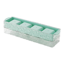 Ice Maker Home Food Grade Four Compartment Glacier Pattern
