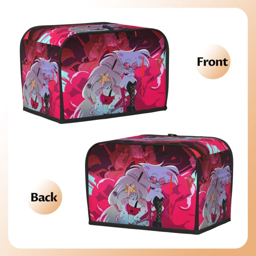 Hazbin Hotel toaster cover 2-slice polyester 1