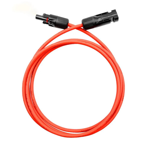 Solar extension cable 4 mm² 1000V 30A with sockets and 2