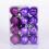 Christmas Ball Ornaments Red Plastic 24PCS 1
